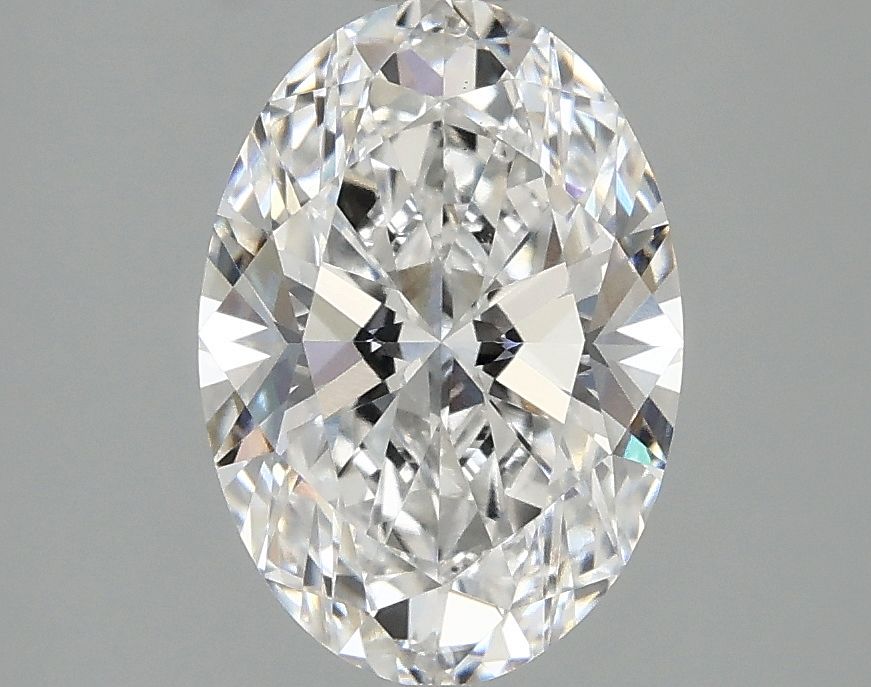 2.10 ct. oval Lab Grown Diamond front image