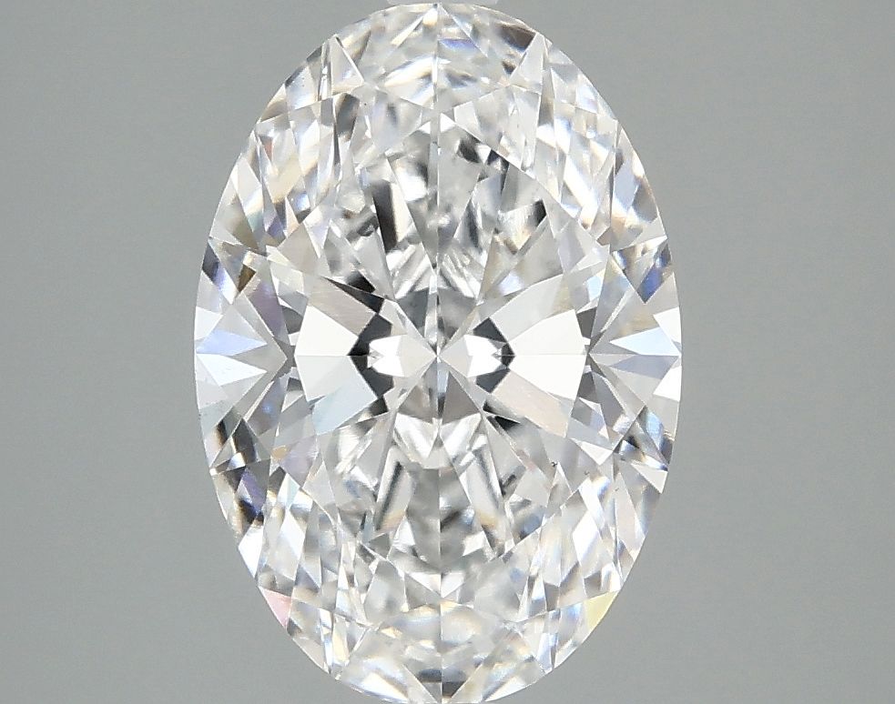 2.85 ct. oval Lab Grown Diamond front image