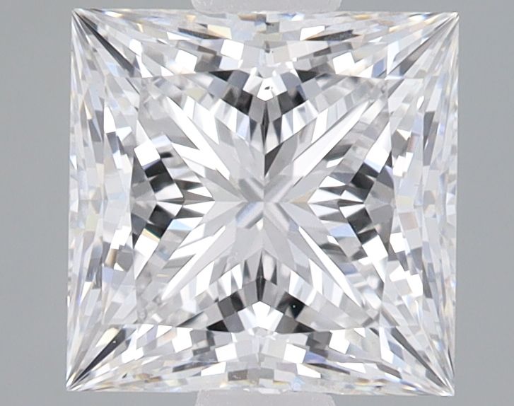 2.09 ct. princess Lab Grown Diamond front image