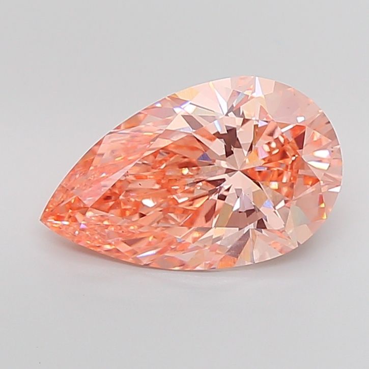 5.82 ct. pear Lab Grown Diamond front image