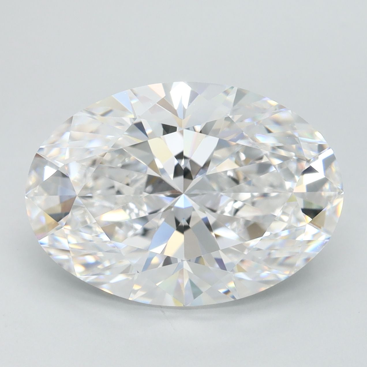 4.45 ct. oval Lab Grown Diamond front image