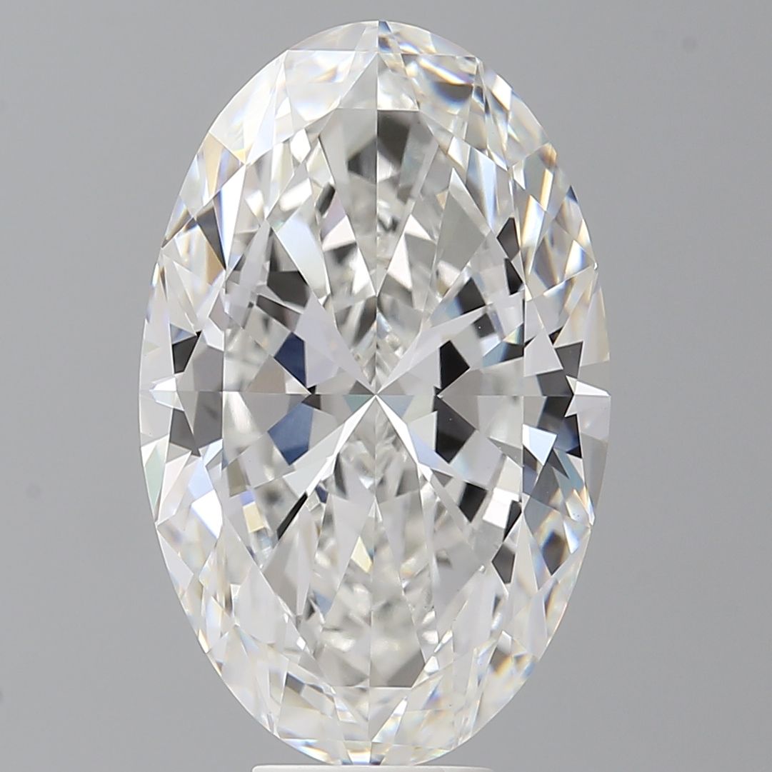 9.53 ct. oval Lab Grown Diamond front image