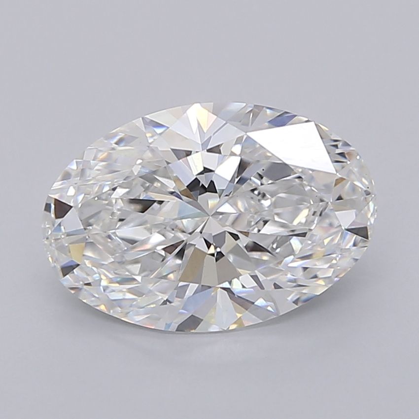 3.04 ct. oval Lab Grown Diamond front image