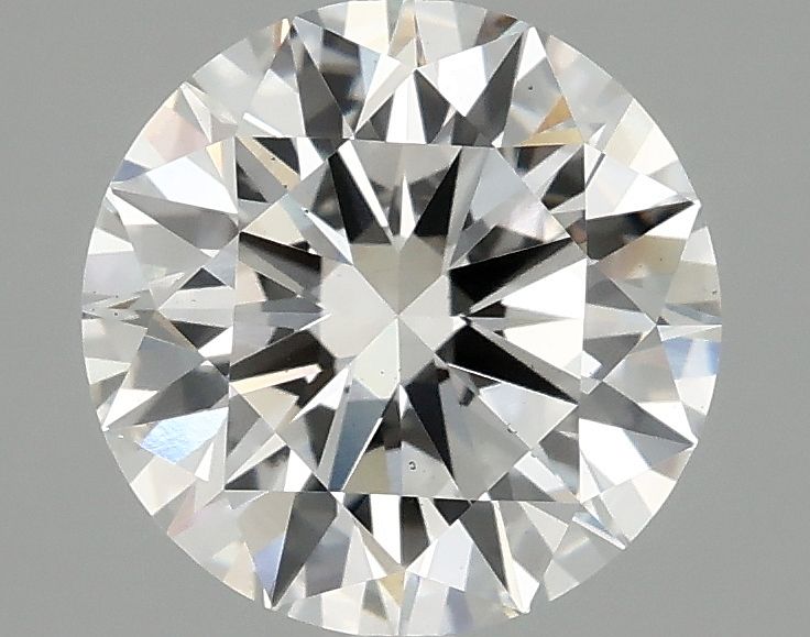 2.45 ct. round Lab Grown Diamond front image