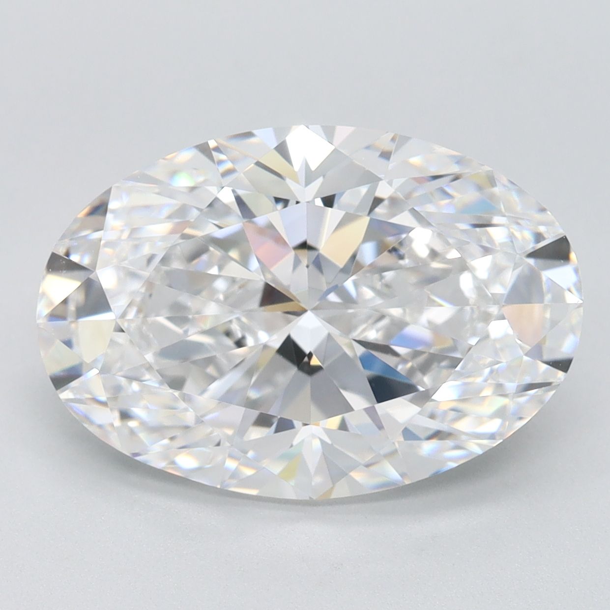 4.38 ct. oval Lab Grown Diamond front image