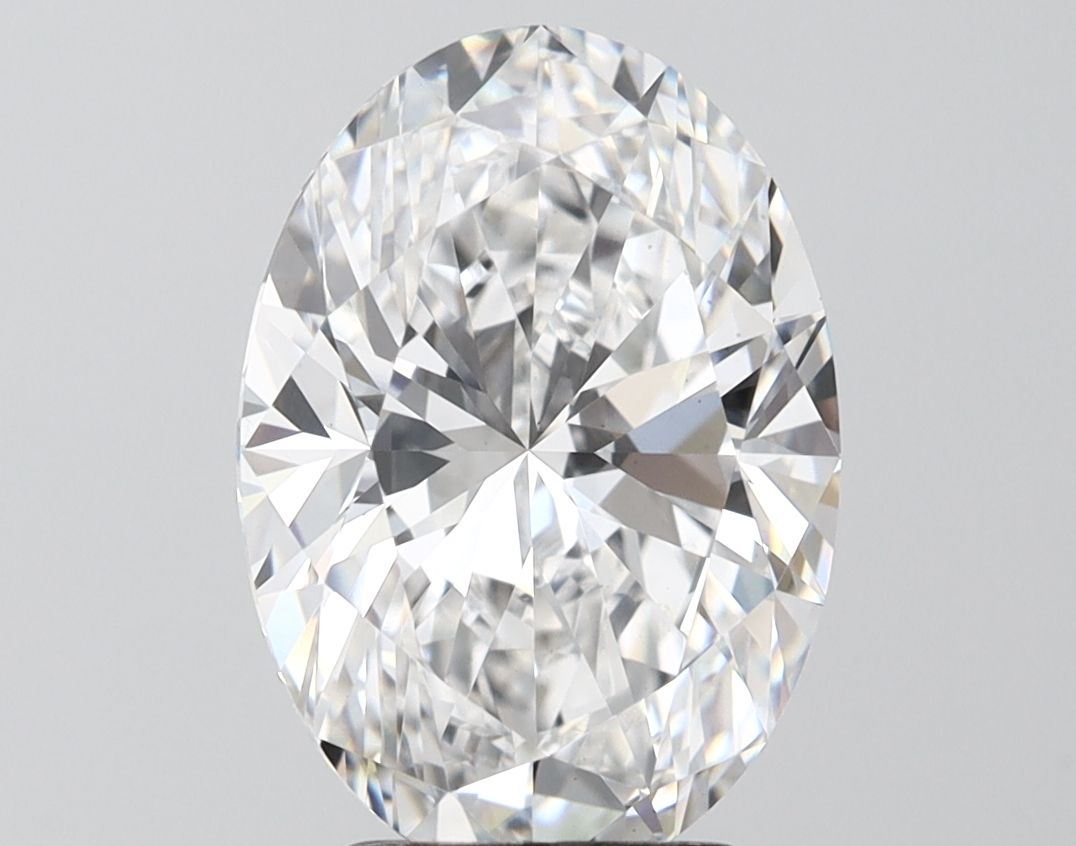 4.07 ct. oval Lab Grown Diamond front image