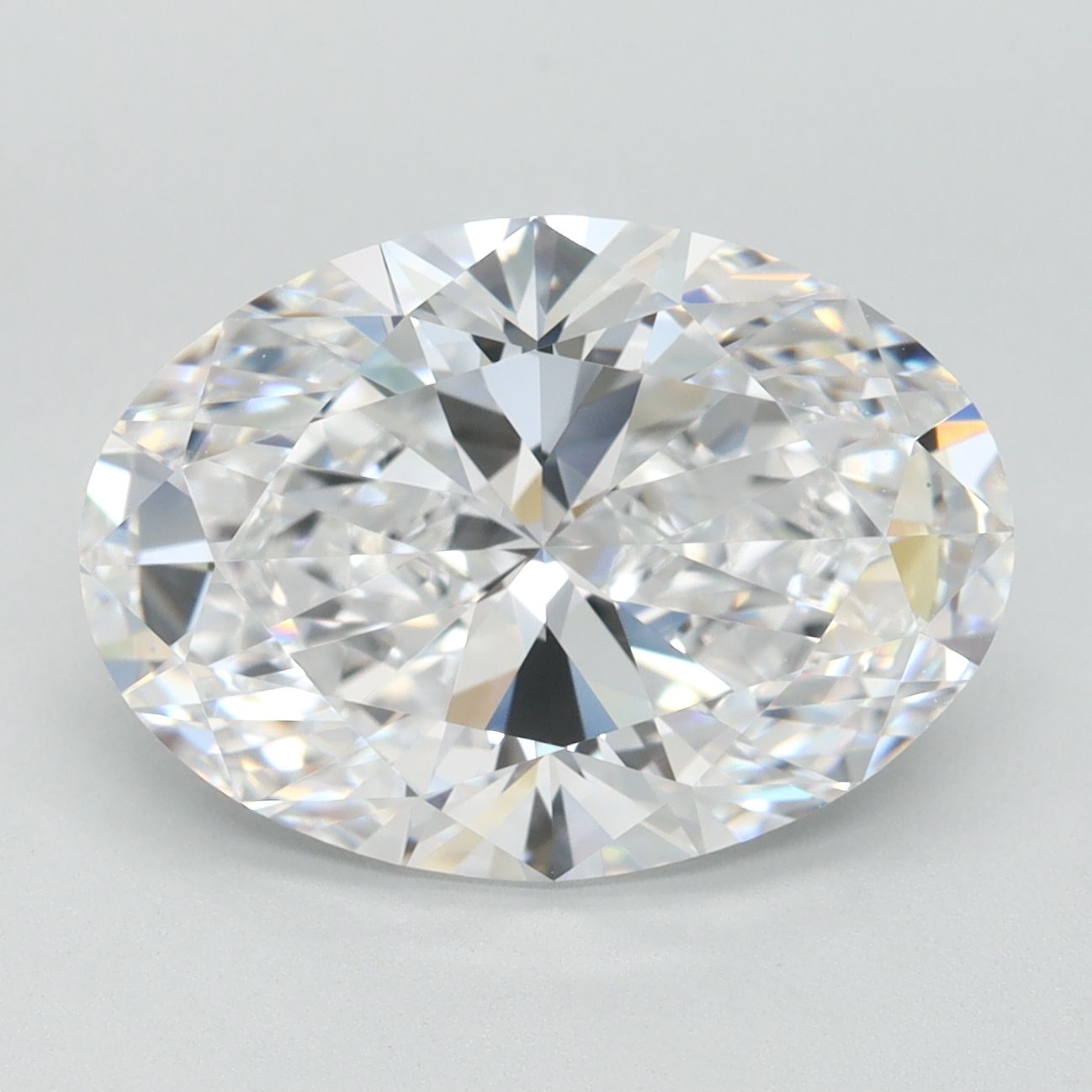 4.32 ct. oval Lab Grown Diamond front image