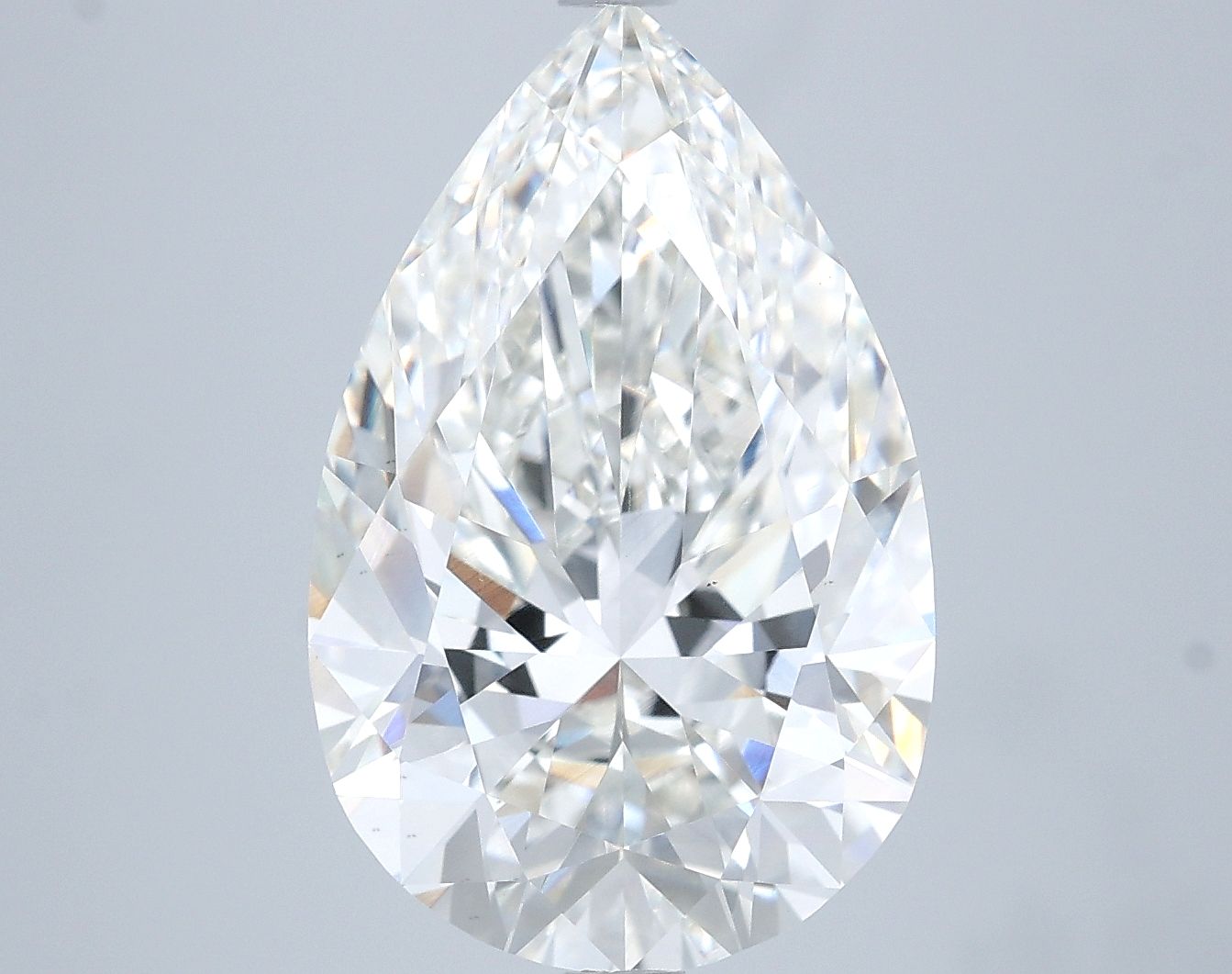 6.57 ct. pear Lab Grown Diamond front image