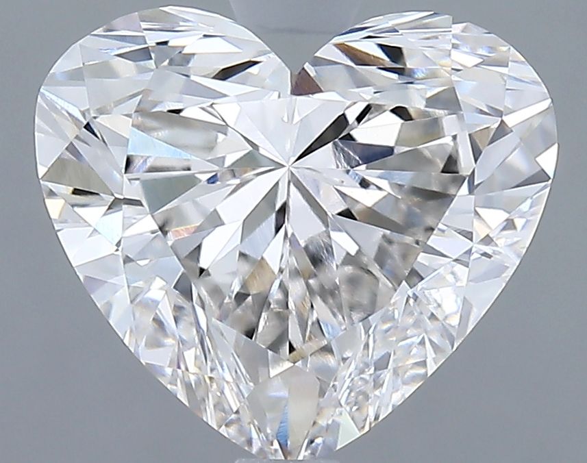 2.58 ct. heart Lab Grown Diamond front image