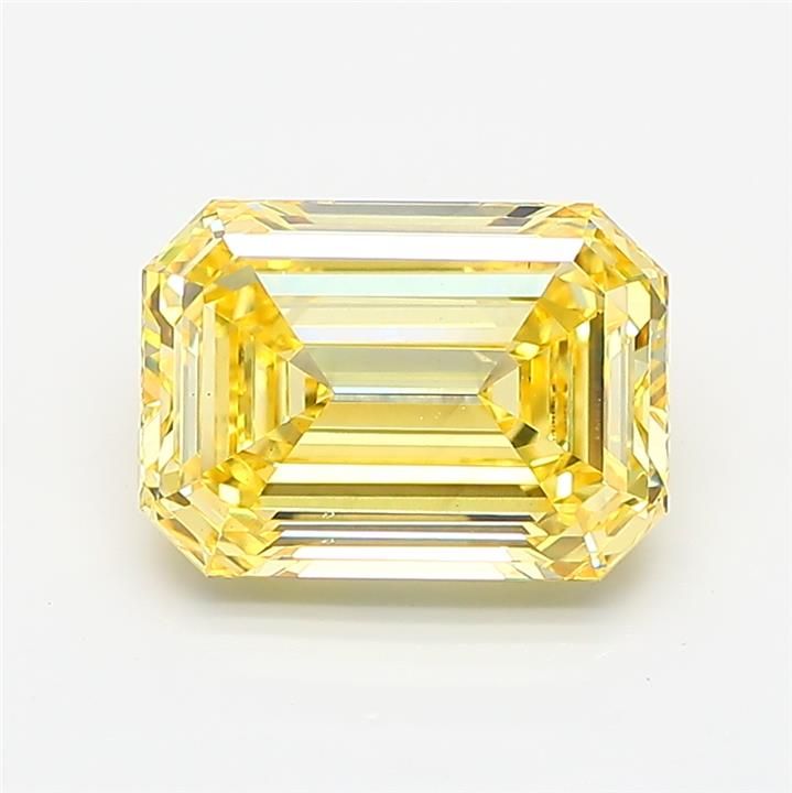 3.02 ct. emerald Lab Grown Diamond front image