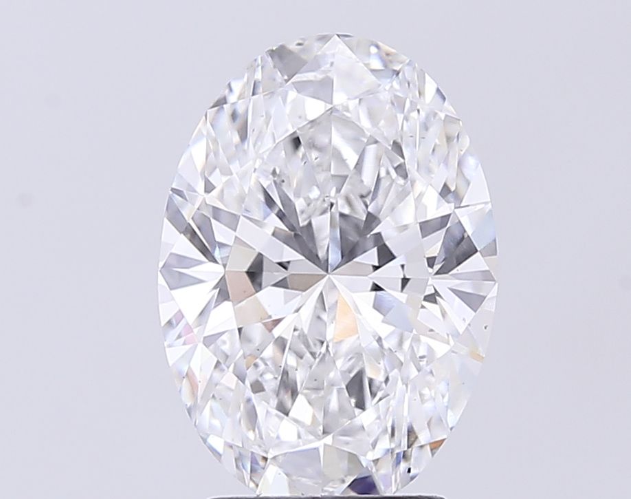 3.12 ct. oval Lab Grown Diamond front image
