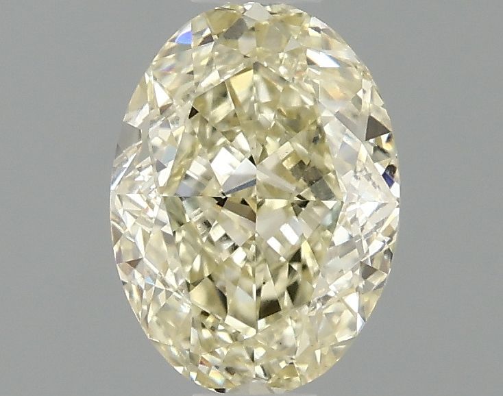 1 carat fancy intense yellow VS1 EX Cut IGI oval diamond