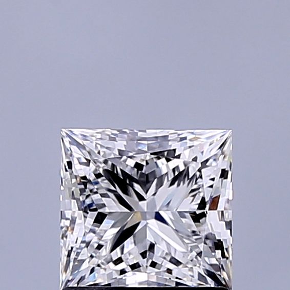 1.24 ct. princess Lab Grown Diamond front image