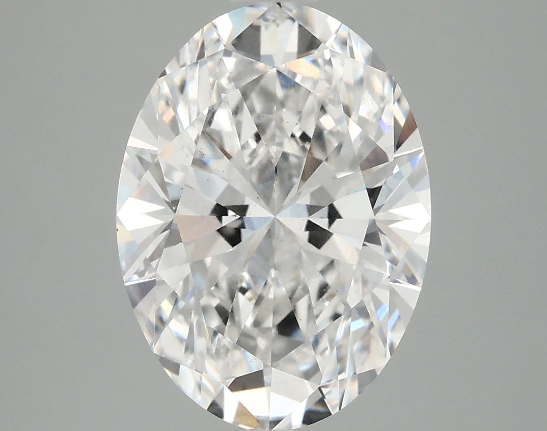 4.05 ct. oval Lab Grown Diamond front image