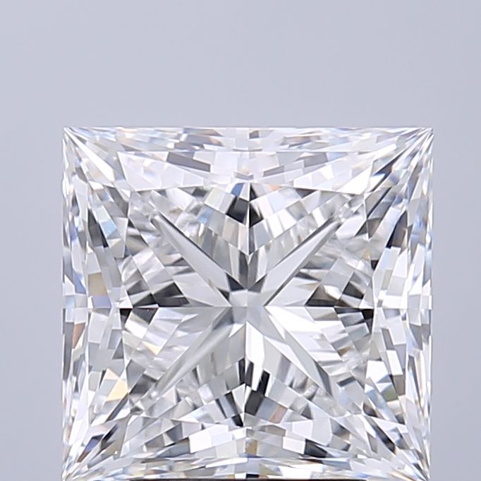 3.75 ct. princess Lab Grown Diamond front image
