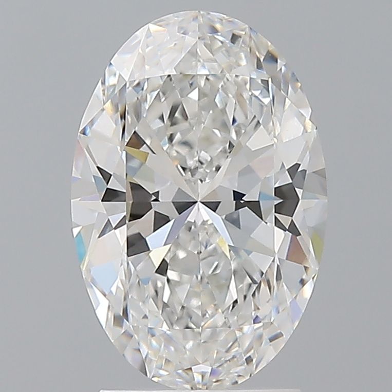 2.60 ct. oval Lab Grown Diamond front image