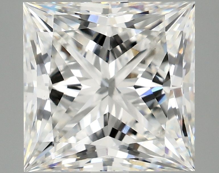 4.19 ct. princess Lab Grown Diamond front image