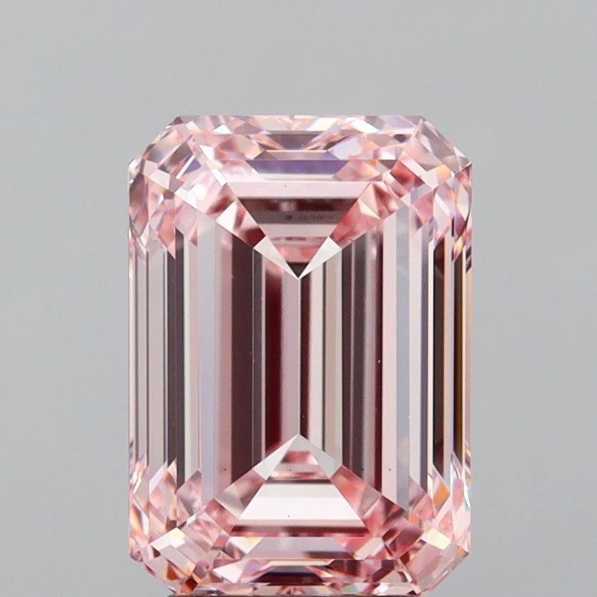 4.24 ct. emerald Lab Grown Diamond front image