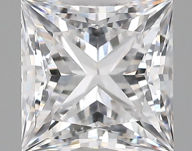 1 ct lab-grown Princess Diamond