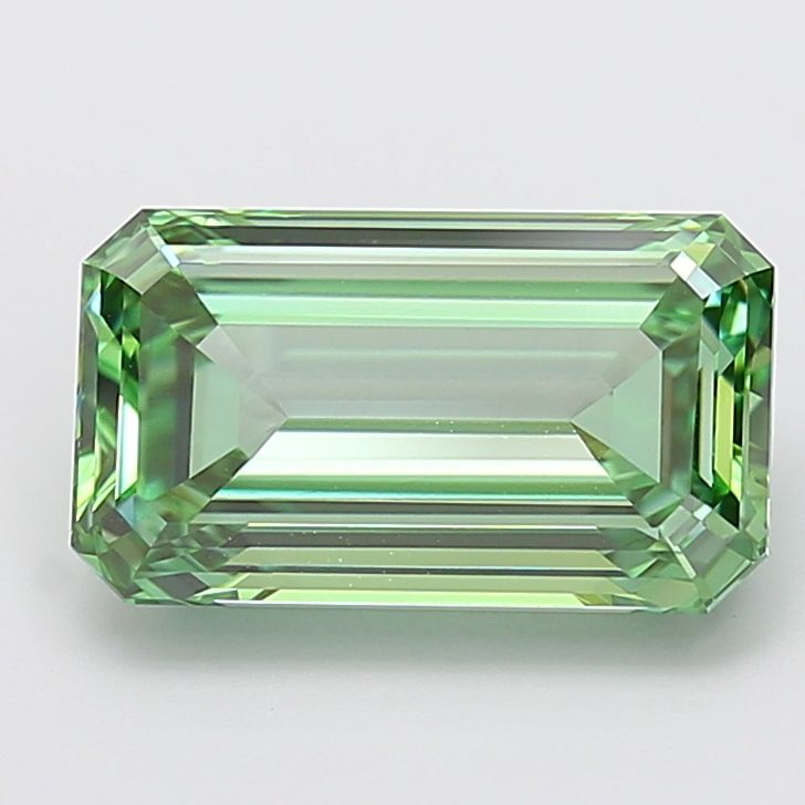 5.02 ct. emerald Lab Grown Diamond front image