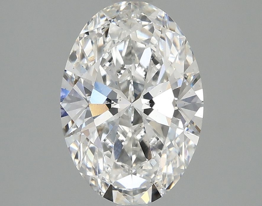 2.10 ct. oval Lab Grown Diamond front image