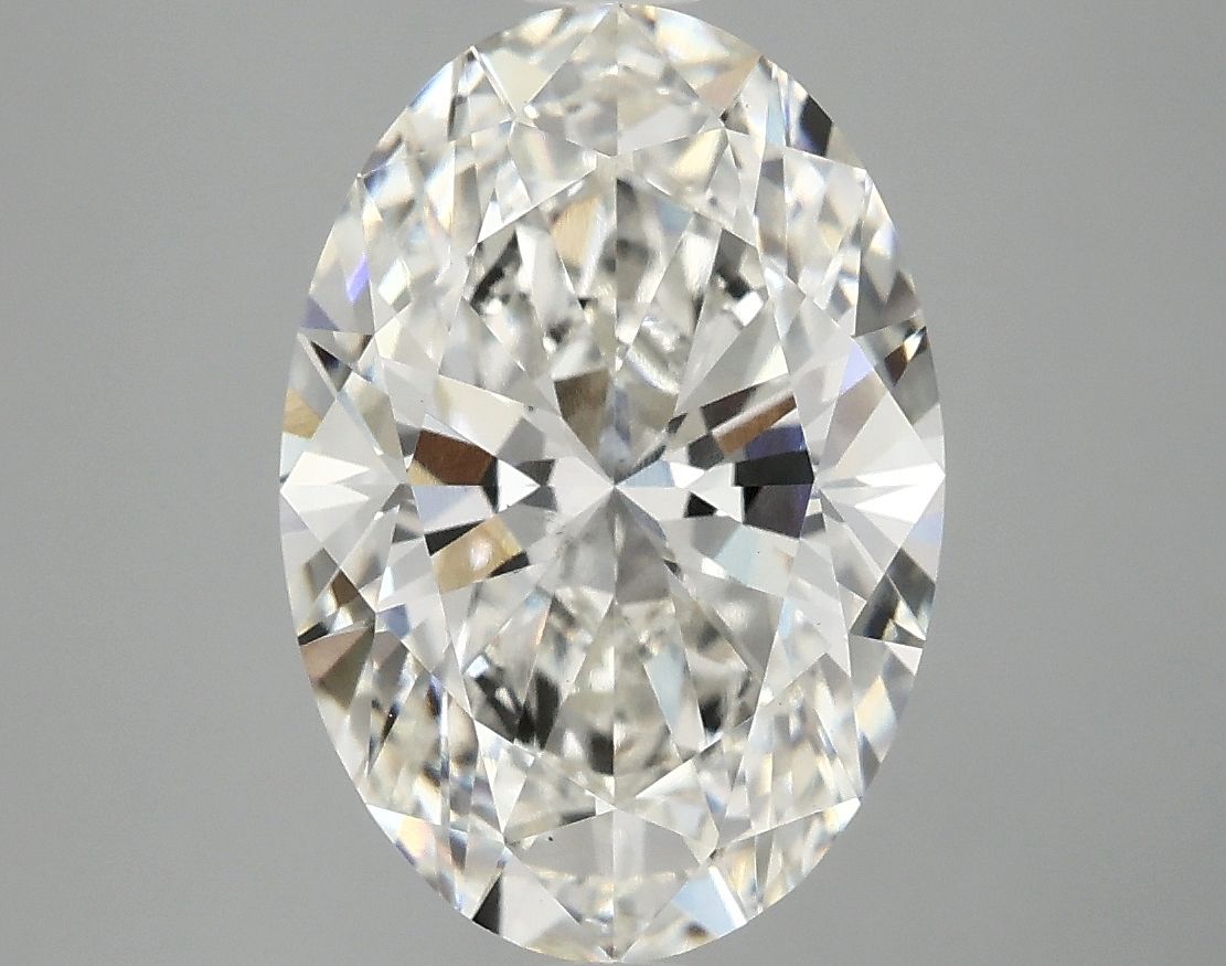 4.02 ct. oval Lab Grown Diamond front image