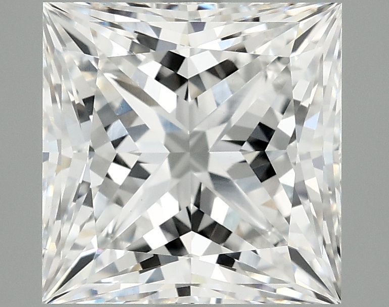 4.19 ct. princess Lab Grown Diamond front image