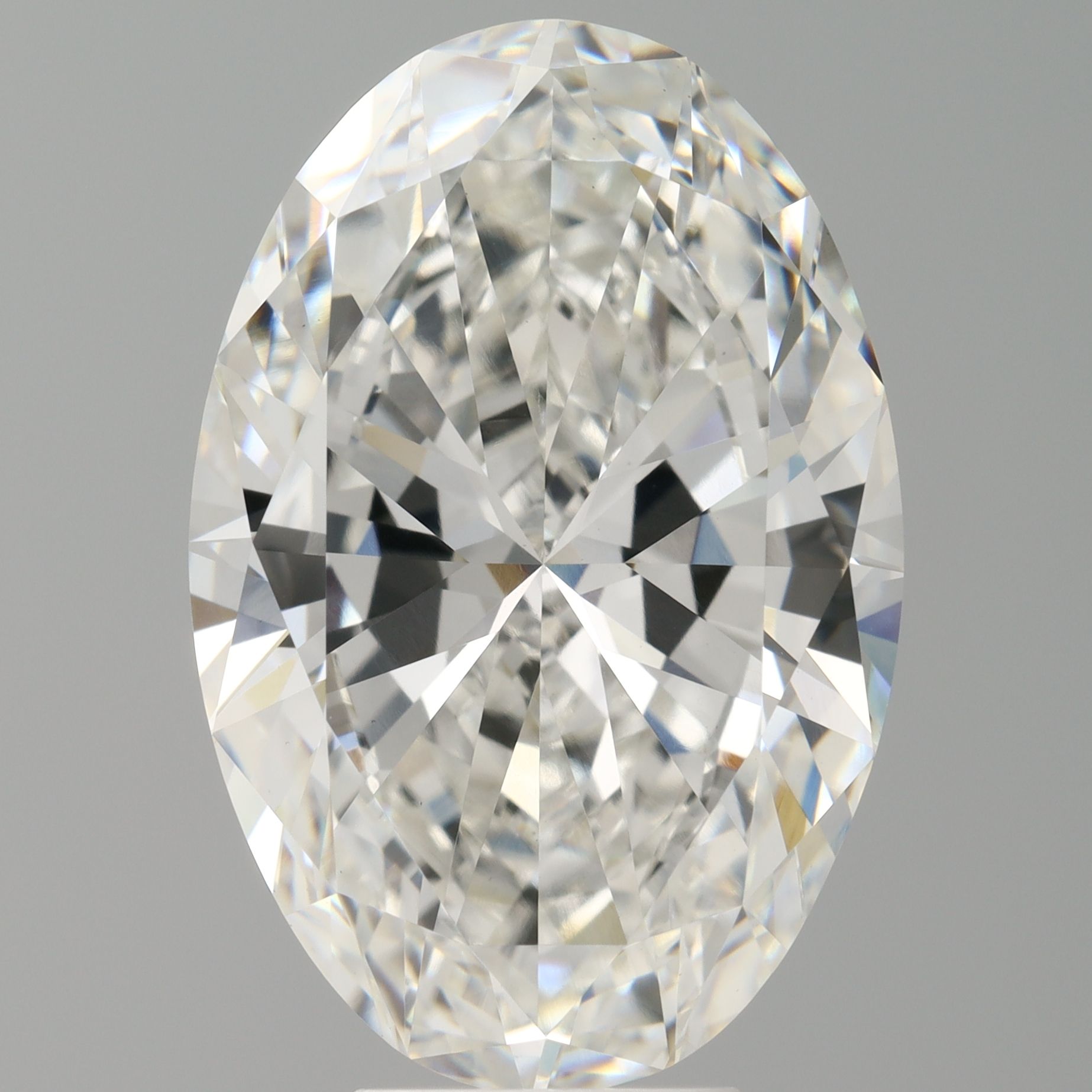 7.52 ct. oval Lab Grown Diamond front image