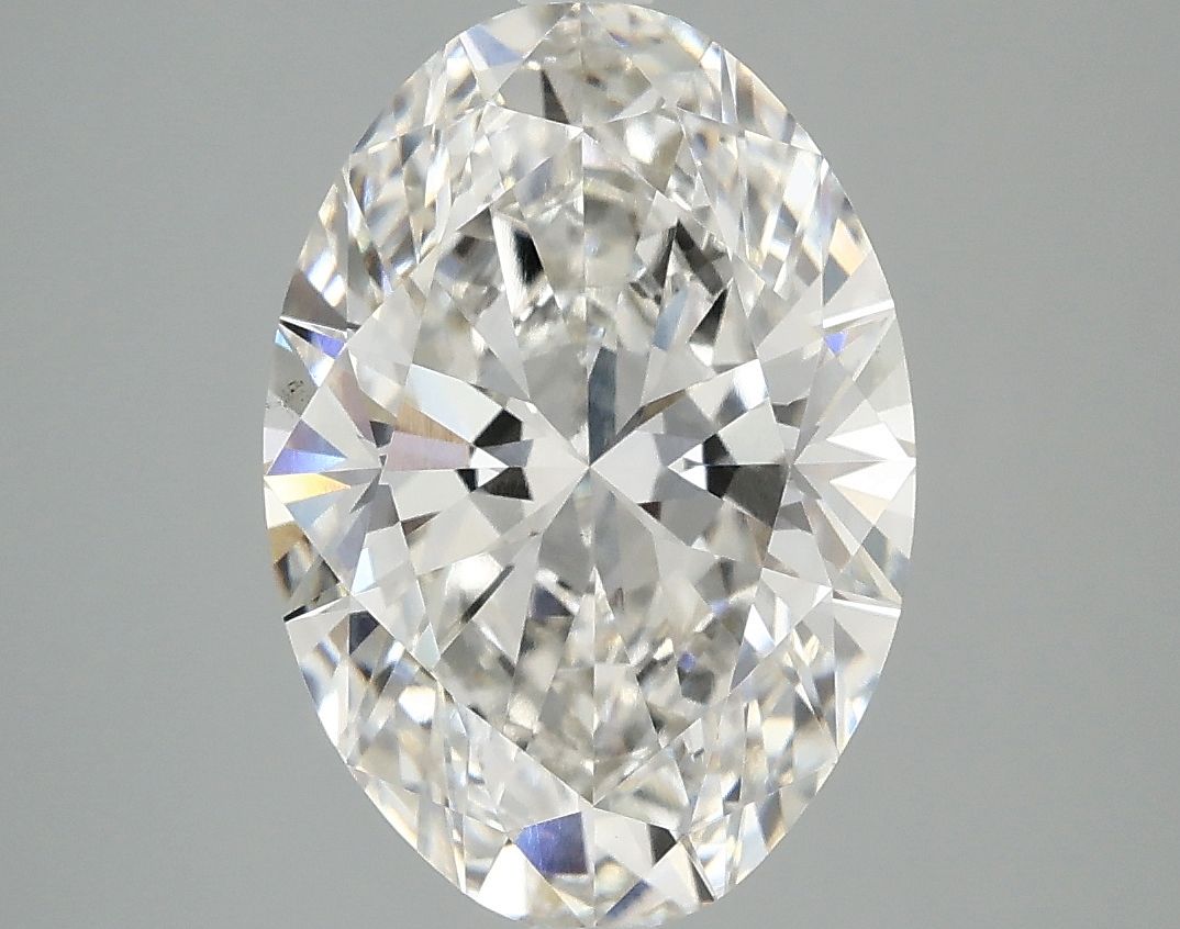 3.70 ct. oval Lab Grown Diamond front image