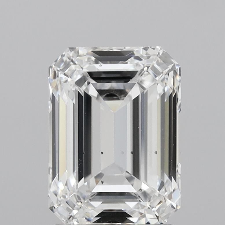 2.55 ct. emerald Lab Grown Diamond front image