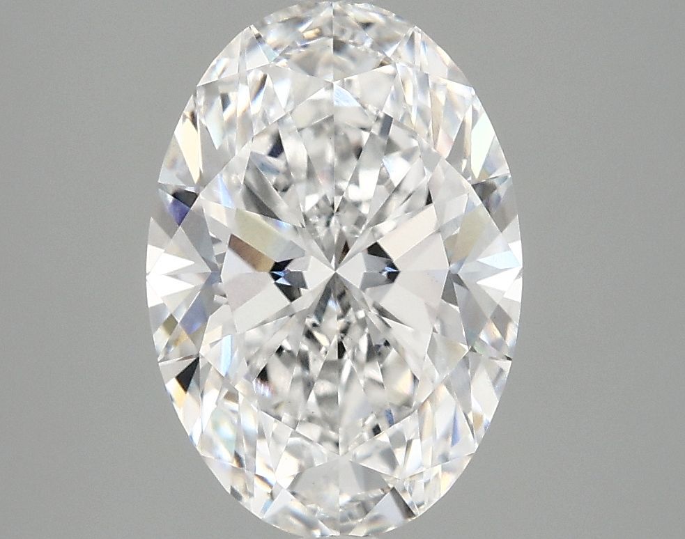 3.06 ct. oval Lab Grown Diamond front image