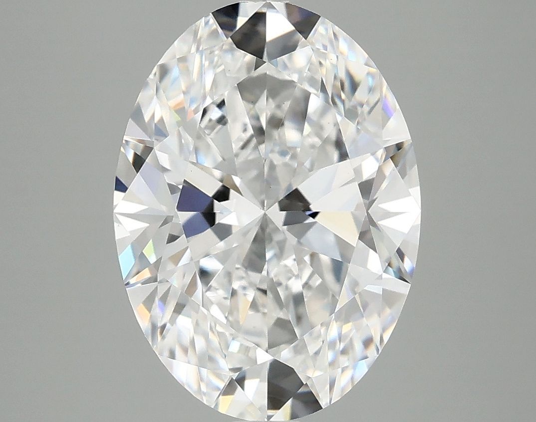 4.09 ct. oval Lab Grown Diamond front image
