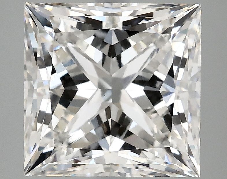 4.36 ct. princess Lab Grown Diamond front image