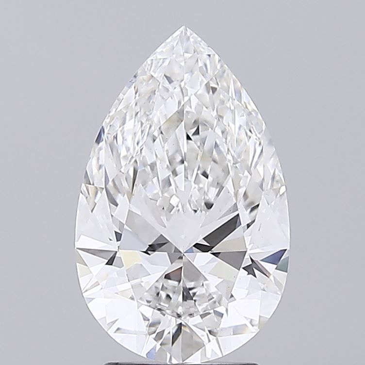 3.02 ct. pear Lab Grown Diamond front image