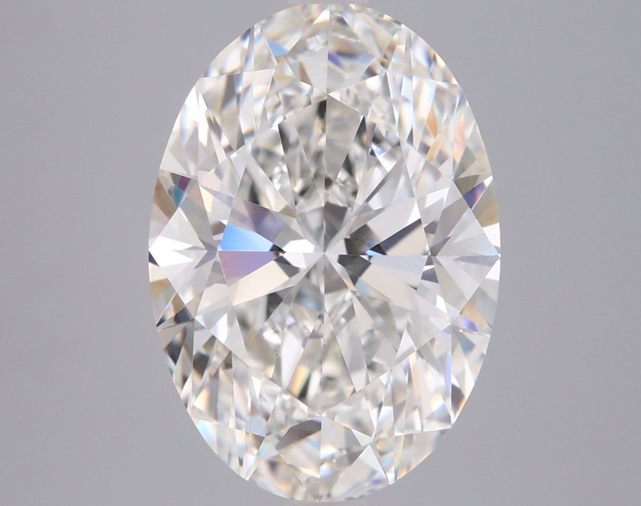 3.52 ct. oval Lab Grown Diamond front image