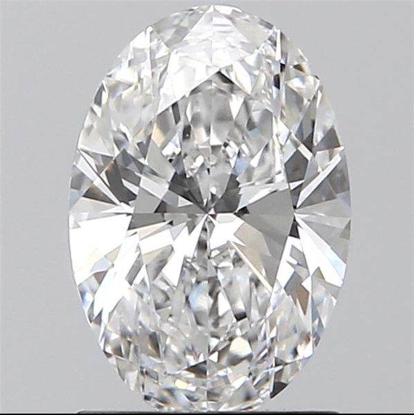 4.08 ct. oval Lab Grown Diamond front image
