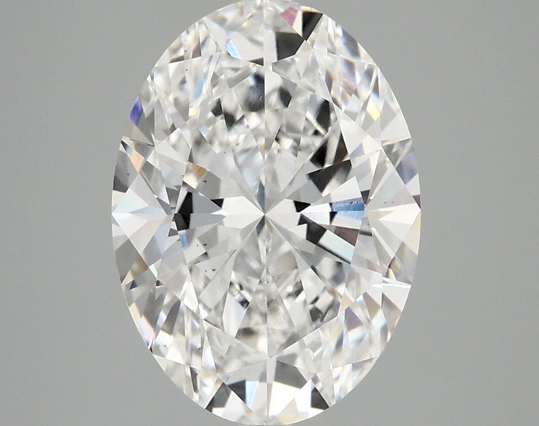 4.02 ct. oval Lab Grown Diamond front image