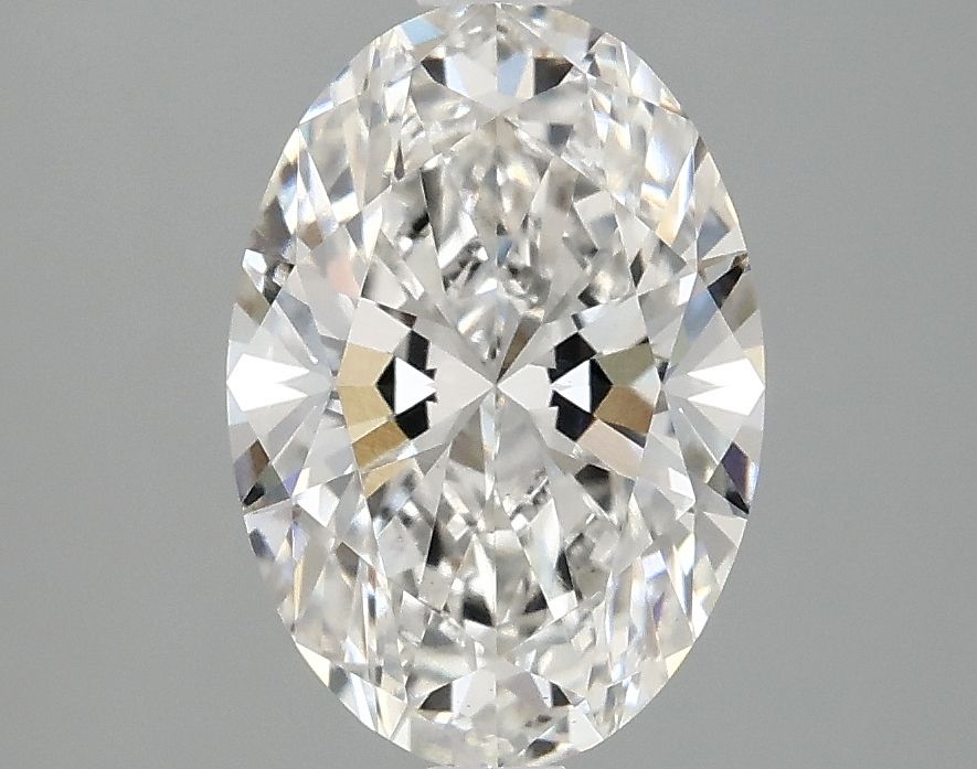 2.10 ct. oval Lab Grown Diamond front image