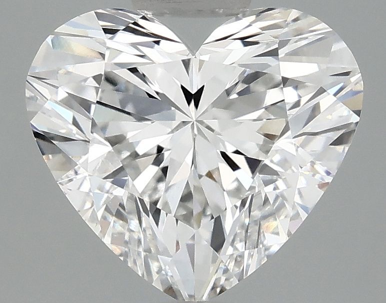 3.08 carat e VVS2 EX Cut IGI heart diamond
