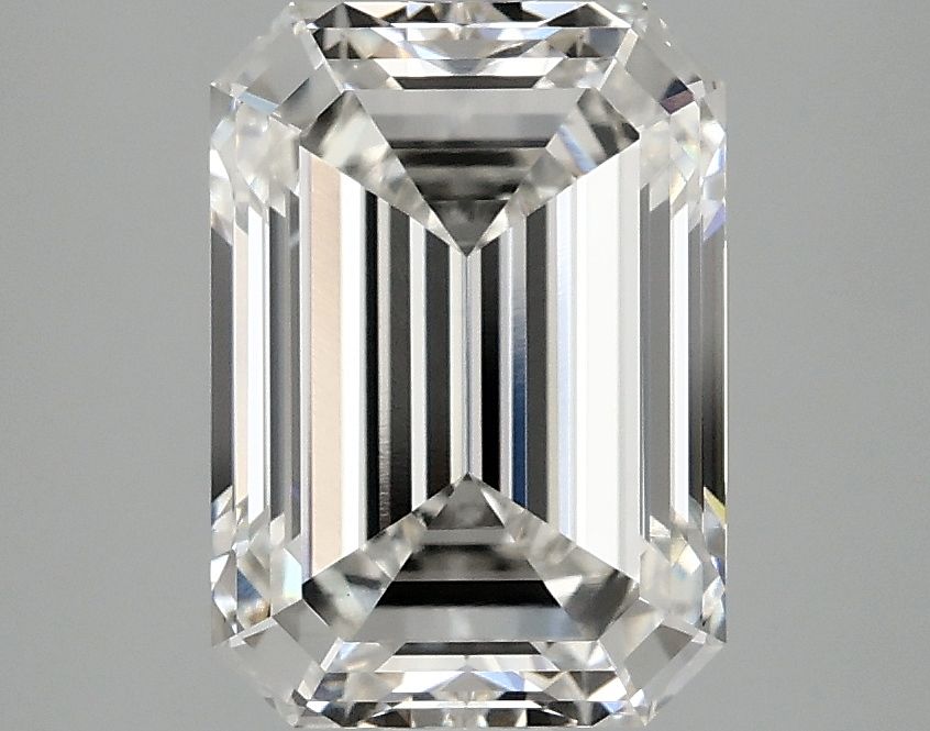 3.04 ct. emerald Lab Grown Diamond front image