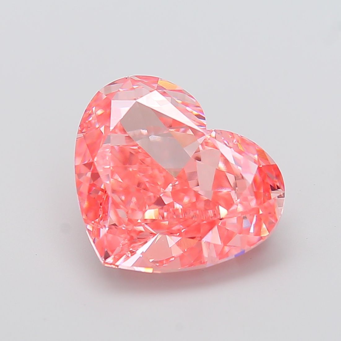 10.64 ct. heart Lab Grown Diamond front image