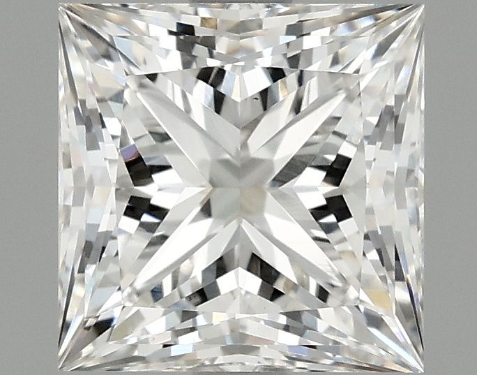 2.09 ct. princess Lab Grown Diamond front image