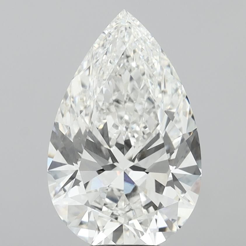 7.54 ct. pear Lab Grown Diamond front image
