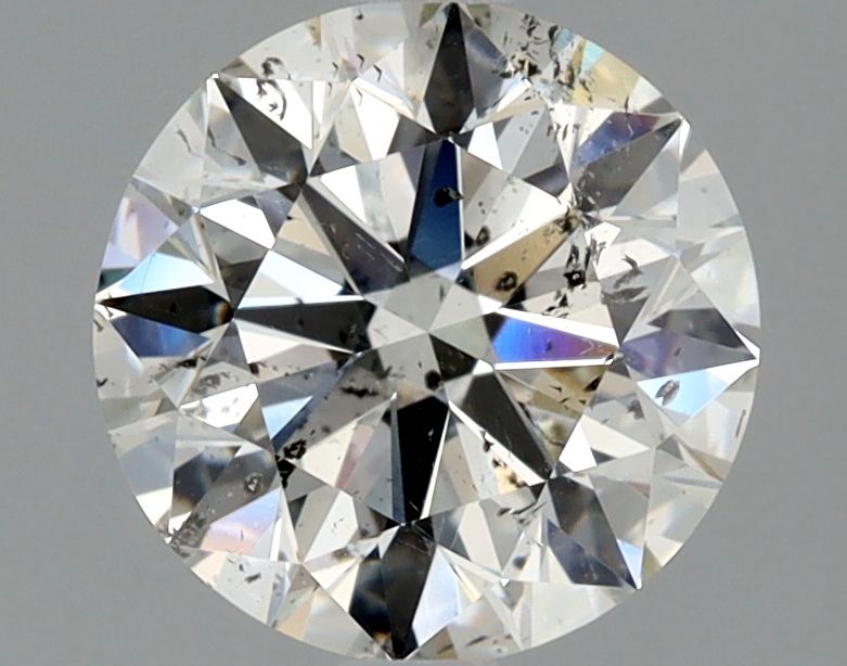 1.56 Carat Round Diamond H SI2