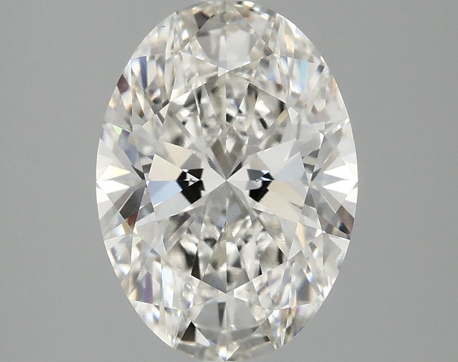 2.89 ct. oval Lab Grown Diamond front image