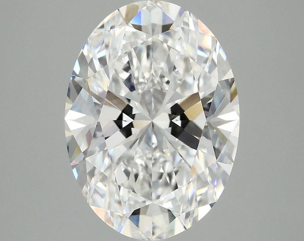 4.10 ct. oval Lab Grown Diamond front image