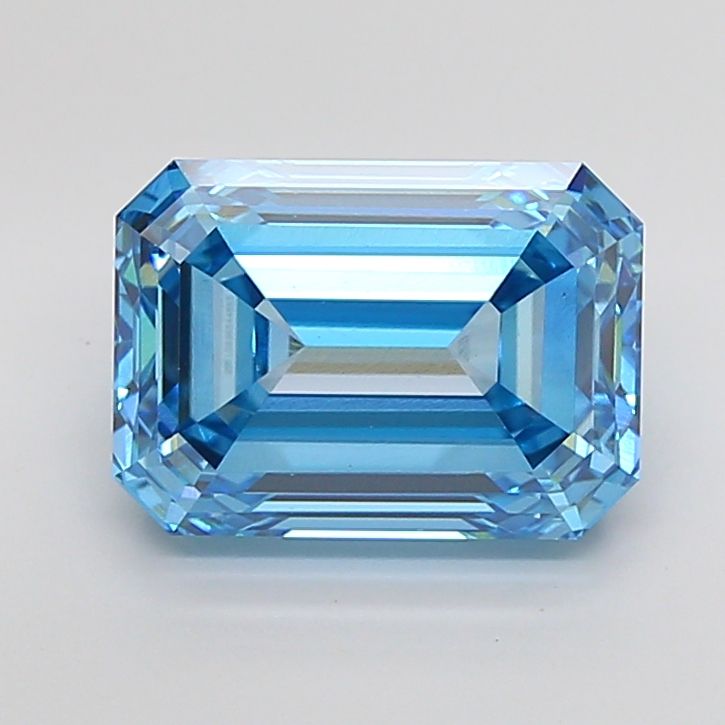 5.04 ct. emerald Lab Grown Diamond front image