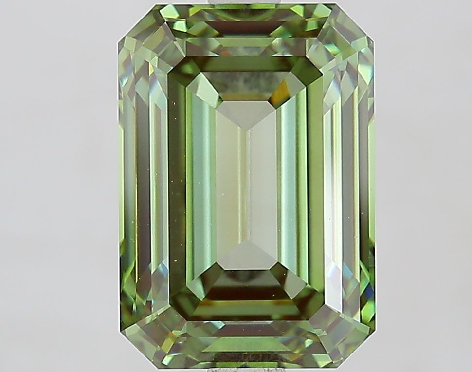 4.09 ct. emerald Lab Grown Diamond front image
