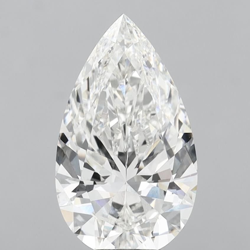 6.03 ct. pear Lab Grown Diamond front image