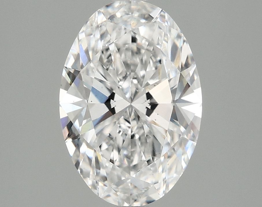 2.10 ct. oval Lab Grown Diamond front image